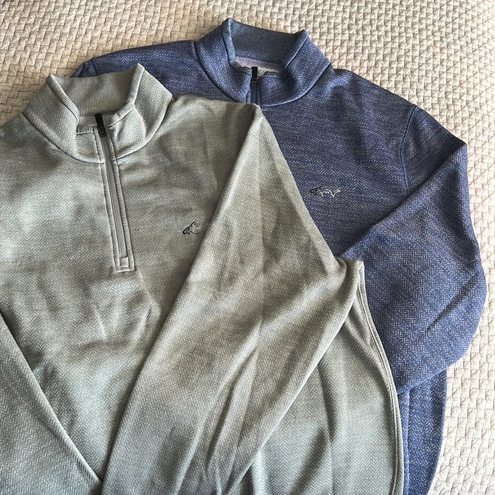 Men’s Attack Life by Greg Norman pullover half zip XL (2)